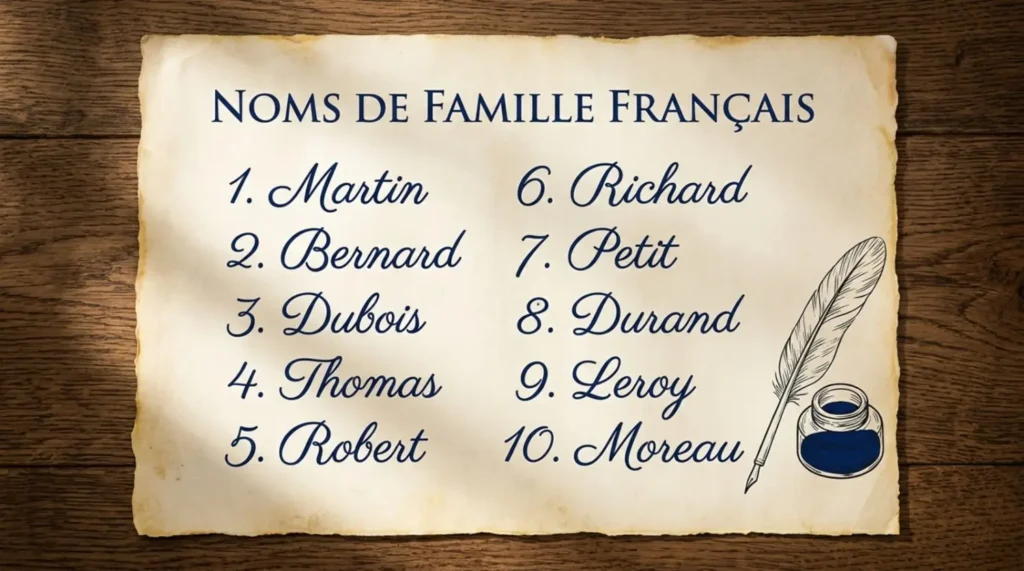 french last names