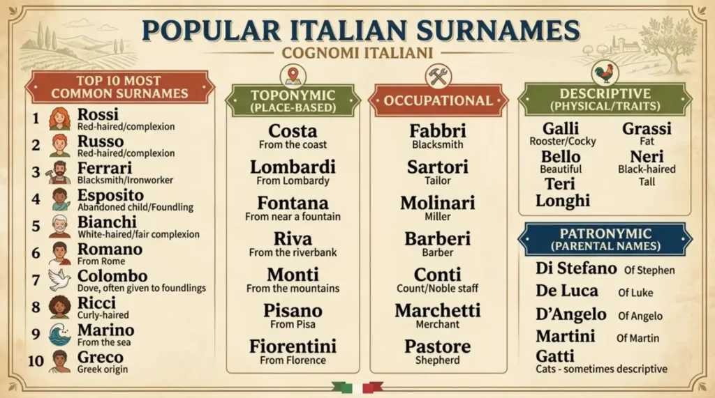 italian last names