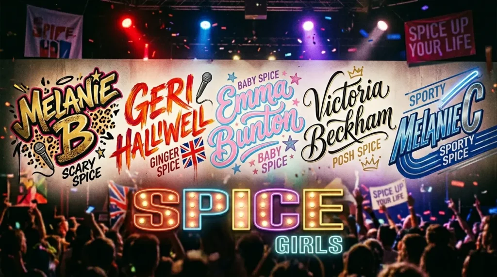spice girls names