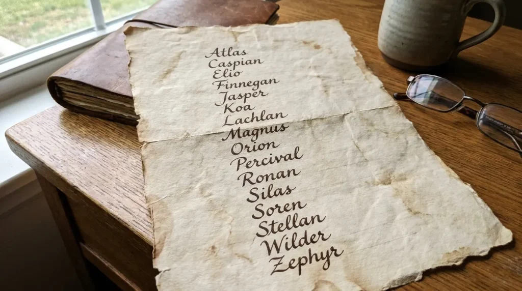 unique boy names