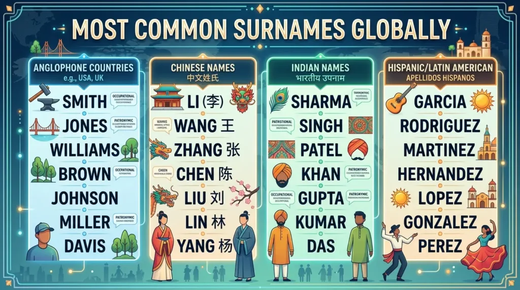 common last names