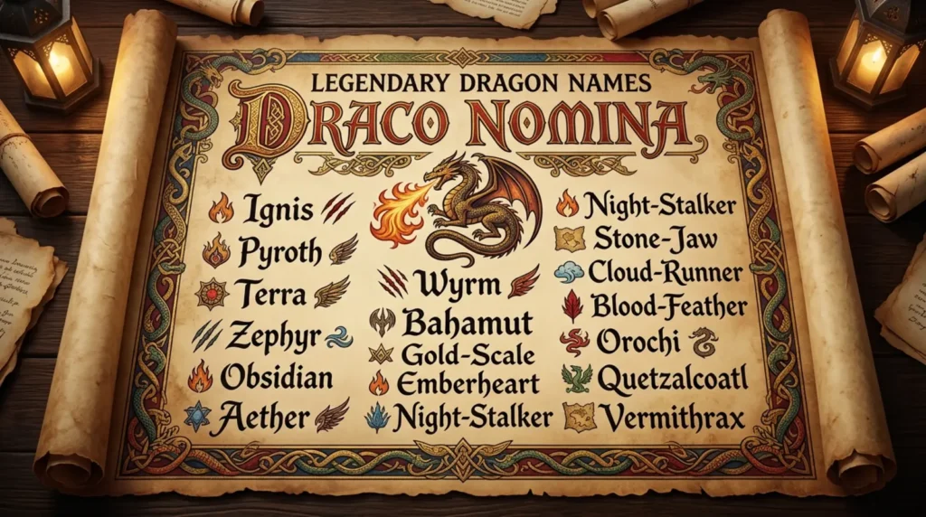dragon names
