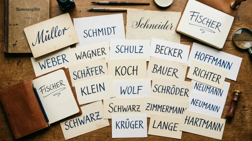 german last names