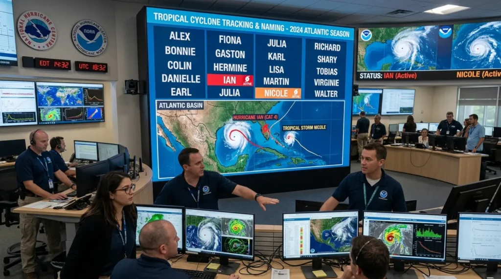 2026 hurricane names