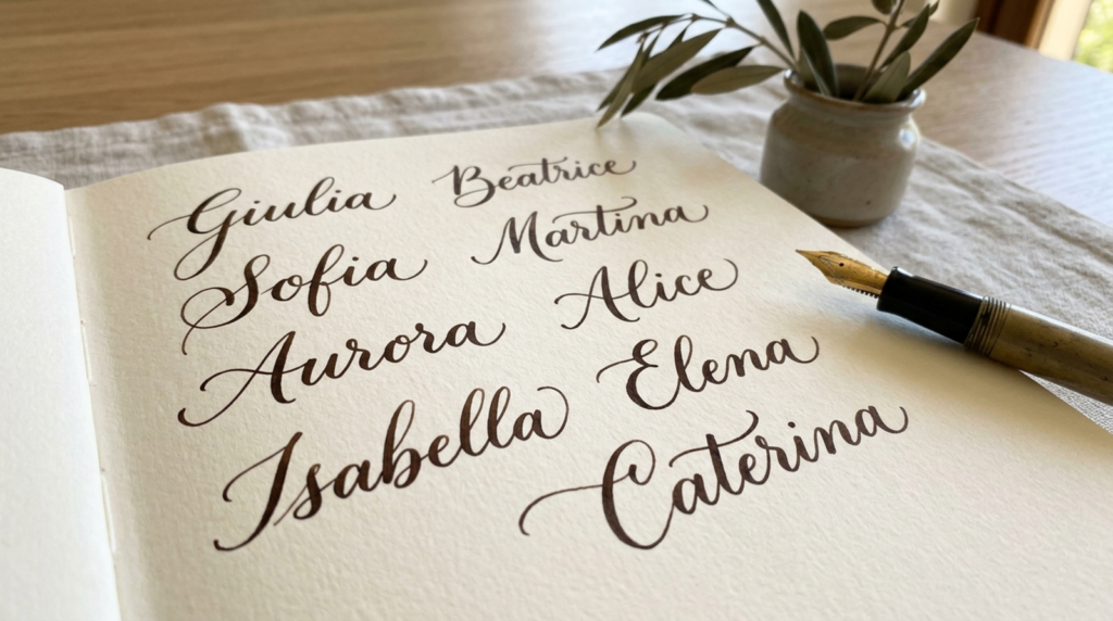 italian girl names