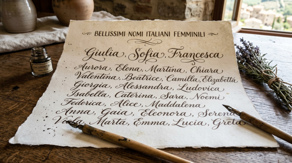 italian girl names