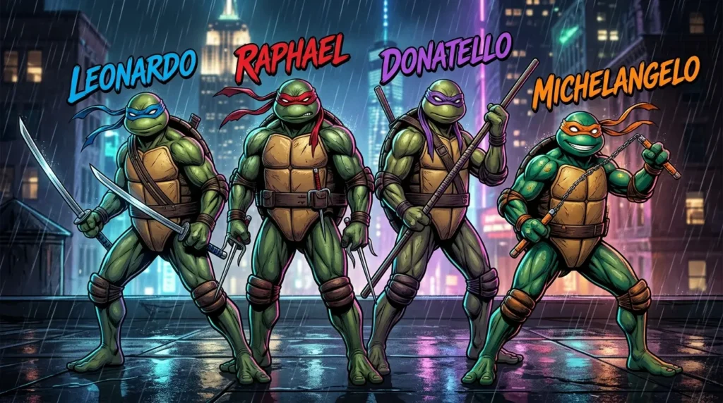 ninja turtle names