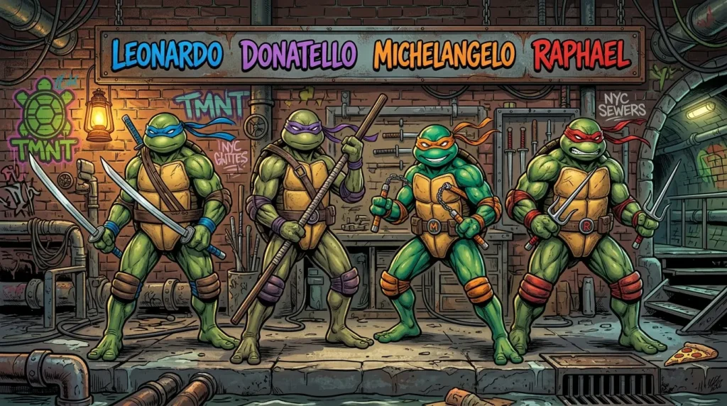 ninja turtle names